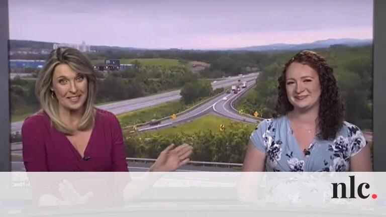 Élő adás közben megindult a műsorvezető szülése, ennek ellenére végigcsinálta a műsort – nézd meg a videót!