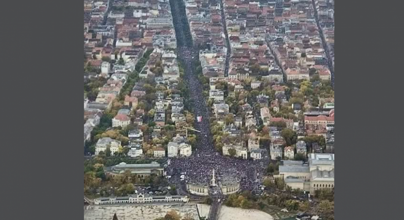 Az RTL híradása szerint a mesterséges intelligencia kutatóintézet irodáját nem sikerült fellelni, miután az intézet megkérdőjelezte a Tisza október 23-i tömegéről készült fénykép hitelességét, manipulációra utalva.